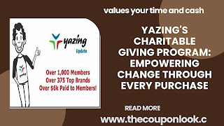 Yazing's Charitable Giving Program