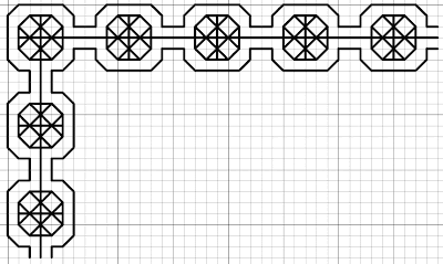 free blackwork border pattern