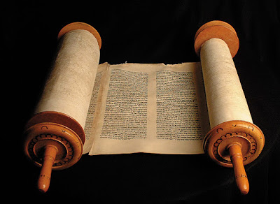 Torah scrolls