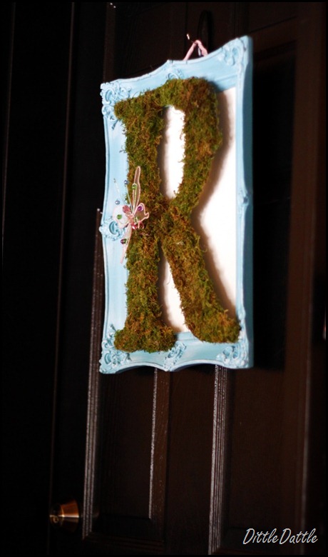 Mossy Monogram Wreath