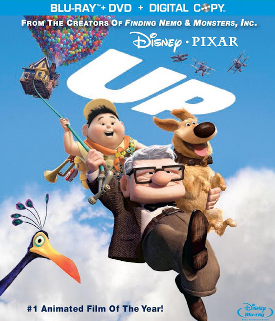 Disney Pixar's Up Animated Movie on Blu-ray Disc