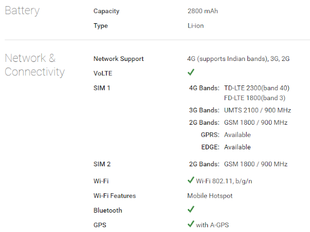 reliance jio phone 3 specifications