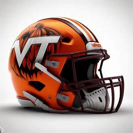 Virginia Tech Hokies Halloween Concept Helmets