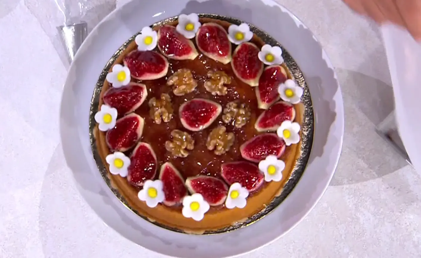 Torta fichi e noci di Sal De Riso