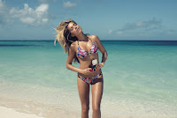 Sylvie van der Vaart sexy models photo shoot for Hunkemoller swimwear