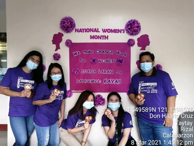 DENR PENRO Rizal celebrates International Women’s Day and Women's Month