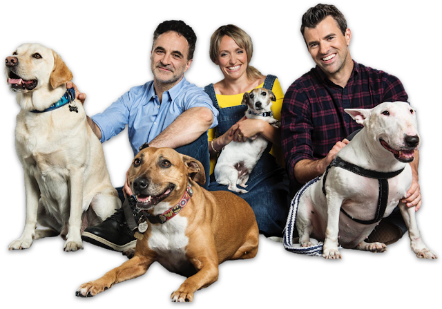 Animal Rescue Live presenters with animals