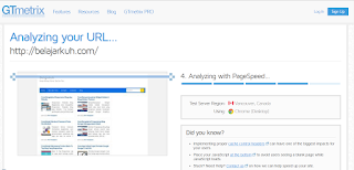 Cara Mudah Cek Kecepatan Loading Blog atau Website 