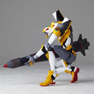 Revoltech Eva Mass Production Model Revoltech EVANGELION EVOLUTION EV-009 y Eva-00 Prototype Revoltech Evangelion