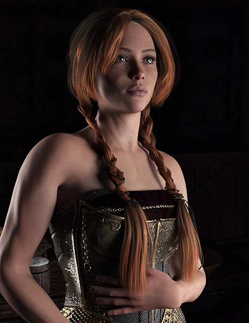 Discover the Power of Viking Braids: A Must-Have for Genesis 9 Feminine Characters