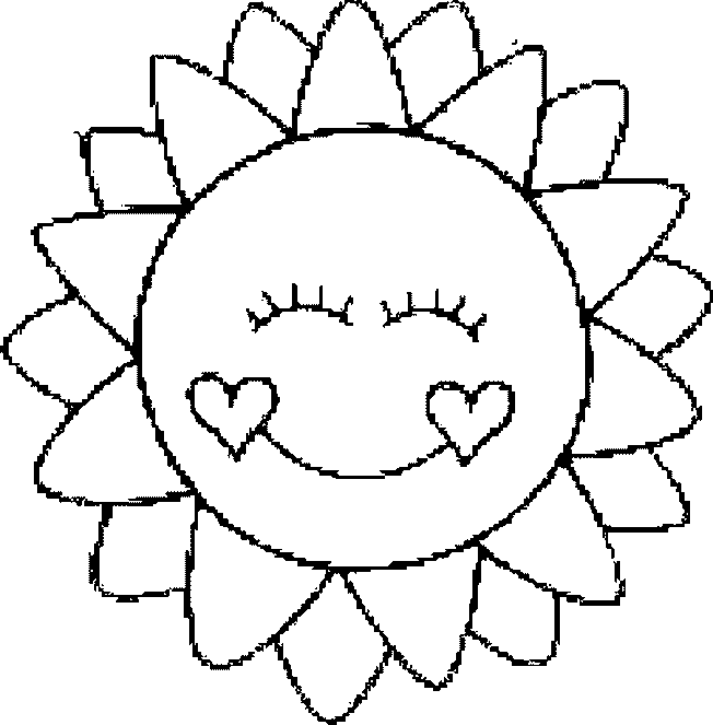 Sunshine Coloring Book Printable 2