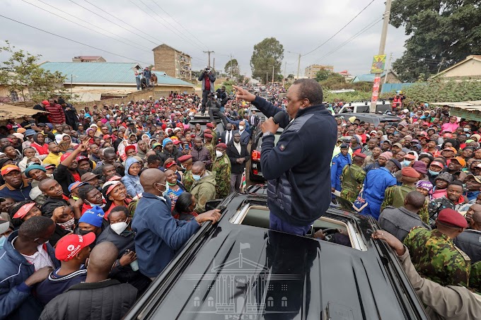  Elect peace-loving and progressive leaders, President Kenyatta advises Kenyans 