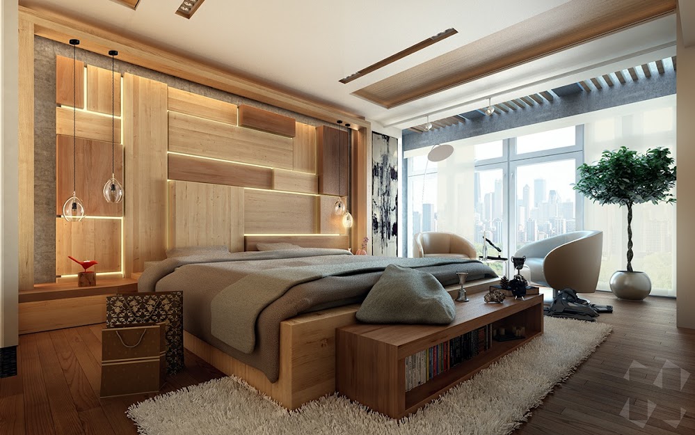 wood-bedroom-design-ideas