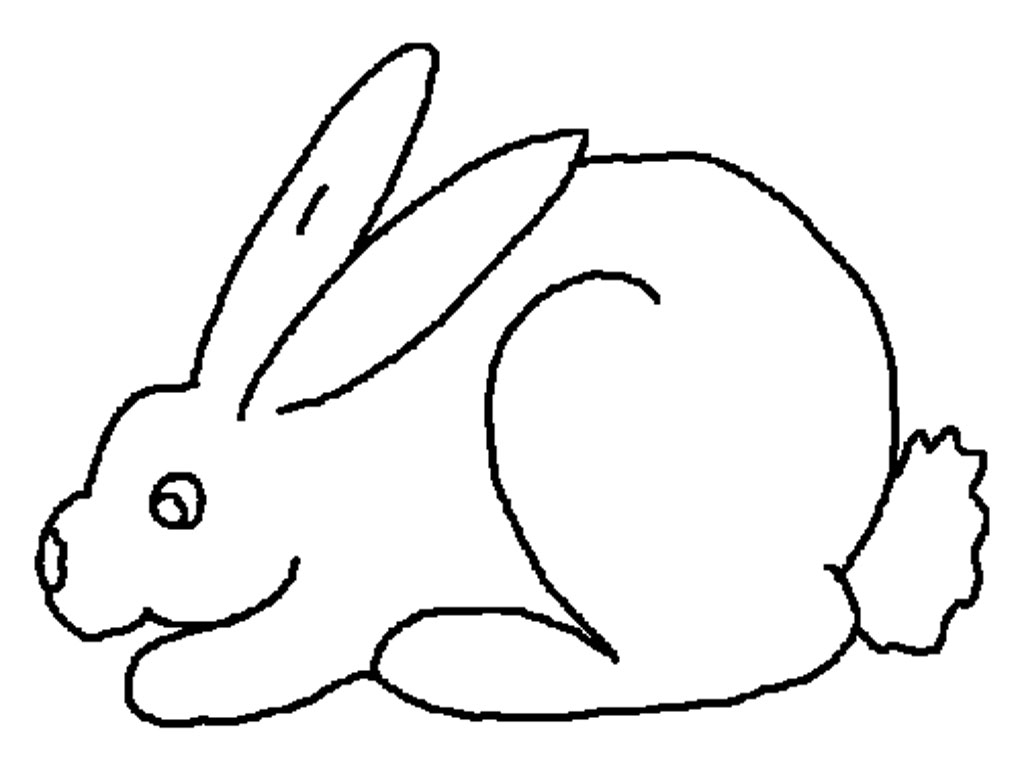 Rabbits Coloring Pages Realistic