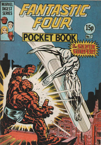 Fantastic Four pocket book #7, the Silver Surfer