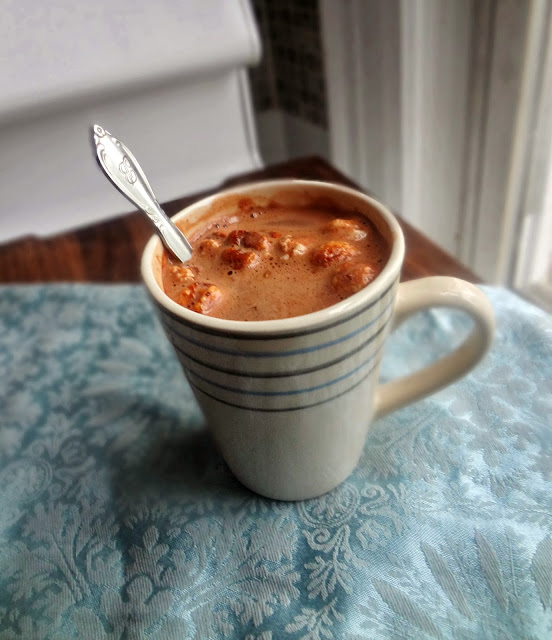 Hot Chocolate in a Microwave-for One