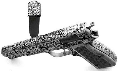 Etched Gun Stocks