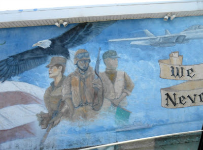 We Will Never Forget Wall Mural in North Wildwood New Jersey 