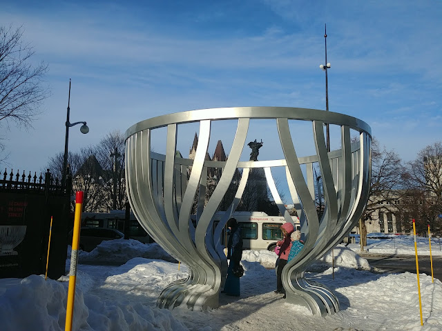 stanley cup arts sculpture at Spark Street