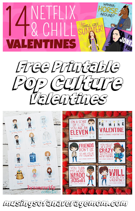 free printable pop culture valentines