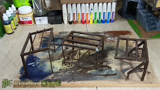 How to Build Diorama Medieval Market Stall for Beginners