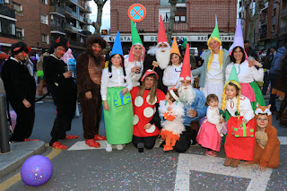 Concurso de carnaval en Llano