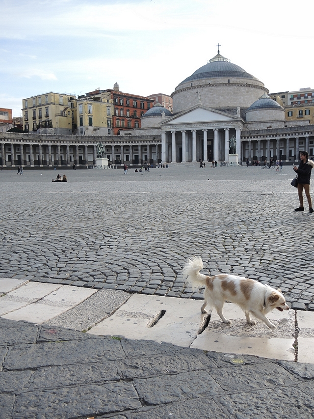 Napels - Galleria Umberto I en Piazza del Plebiscito