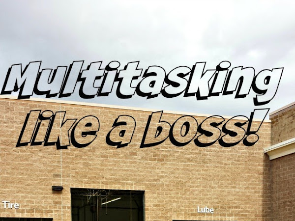 Multitasking Like a Boss: Cleaning the car inside and out