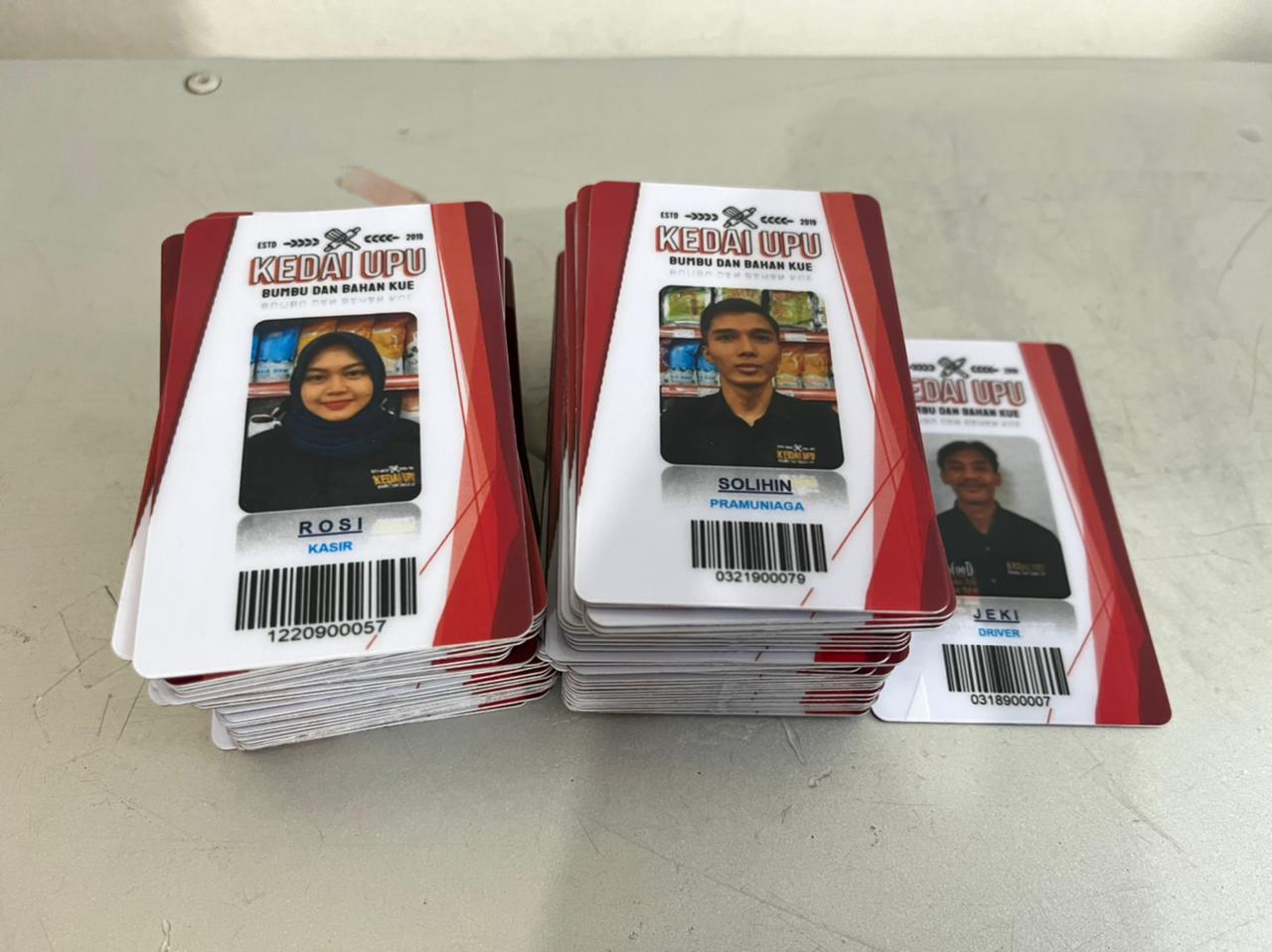 ID Card Costum Toko Pekanbaru