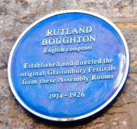 Rutland Boughton at the Glastonbury Festivals