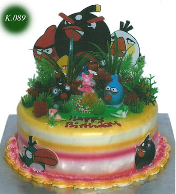 Kue Ulang Tahun Angry Birds