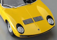 Hasegawa 1/24 LAMBORGHINI MIURA P400 SV 'DETAIL UP VERSION YELLOW BODY'(20511) English Color Guide & Paint Conversion Chart