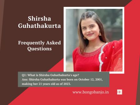 Shirsha Guhathakurta Frequently Asked Questions