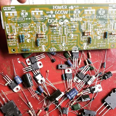 Making power amplifier circuit