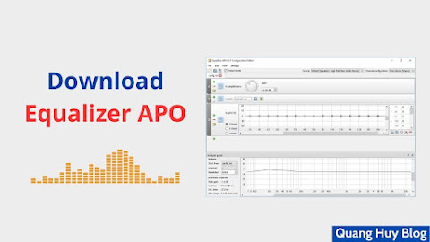 Equalizer APO 1.3 - Điều chỉnh âm thanh chuyên nghiệp trên máy tính