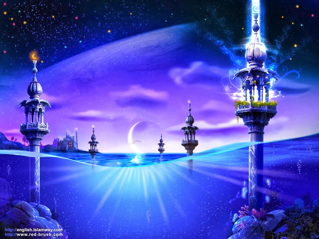 Cool 3D  Beautiful  Islamic  Wallpapers  Free Download 2014 15 