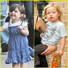 shiloh jolie pitt and suri cruise