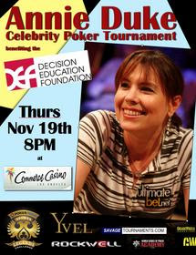 Annie Duke Celebrity Poker Night