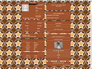 Skinny Myspace Layouts