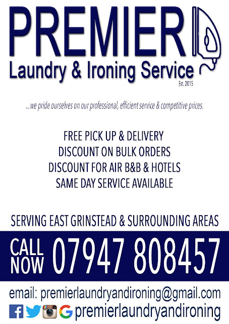 Laundry and Ironing Service in East Grinstead
