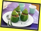 Stuffed Globe Courgettes Stuffed Globe Courgettes