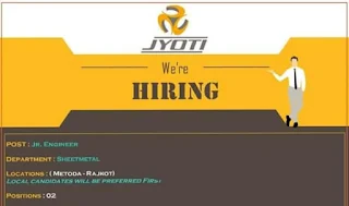 Diploma/B.E Mechanical Vacancy In Jyoti CNC Automation Limited. Rajkot, Gujarat