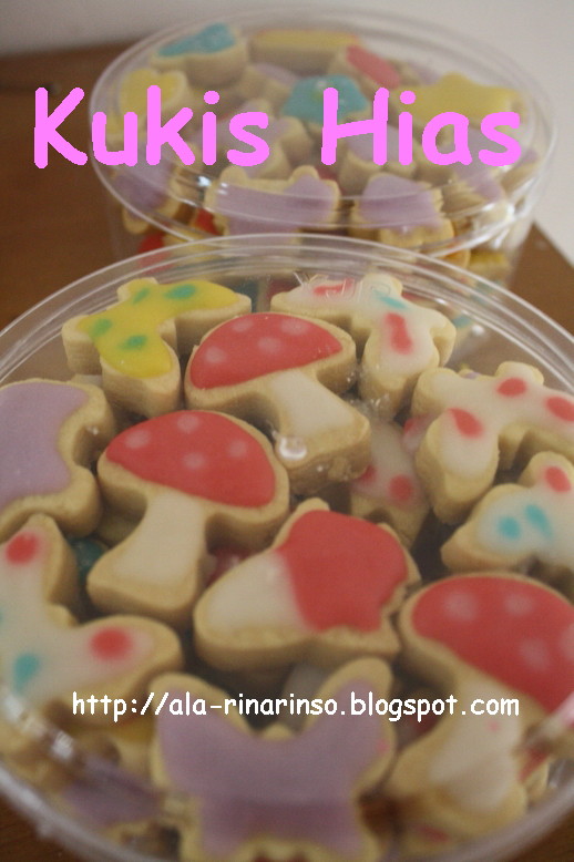 Dapurnya Rina Rinso: Fancy Cookies atau Kukis Hias Tanpa Telur