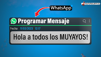 programar mensajes whatsapp