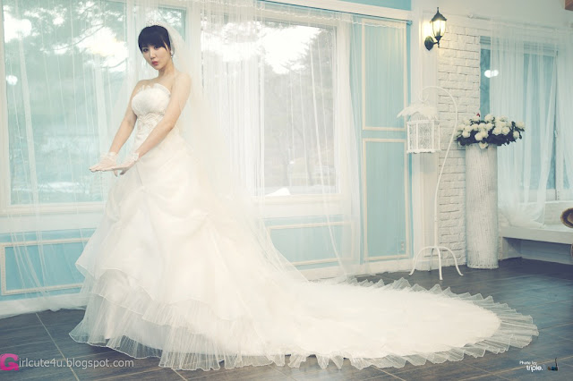 1 Yeon Da Bin in Wedding Gowns-Very cute asian girl - girlcute4u.blogspot.com