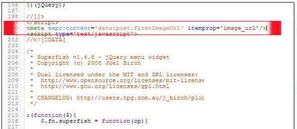 Fixing Image_url Error google webmaster tools