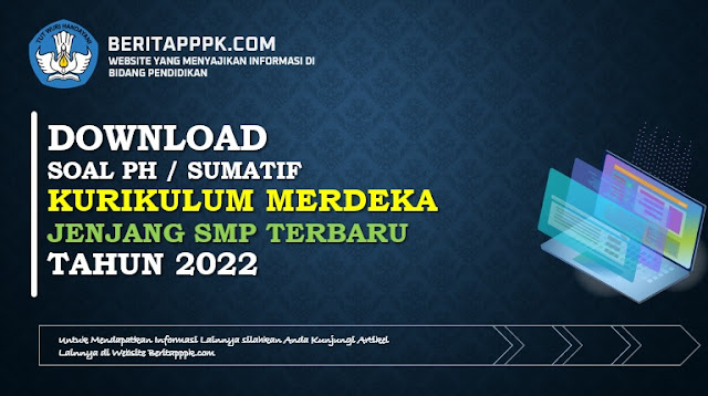 Download Soal Sumatif Kurikulum Merdeka SMP