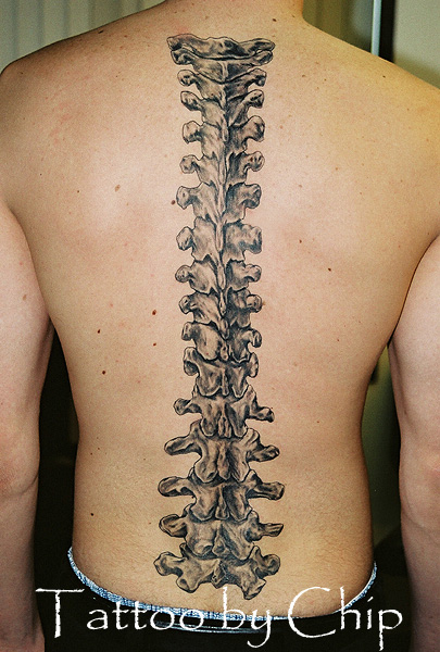 Spine Tattoos