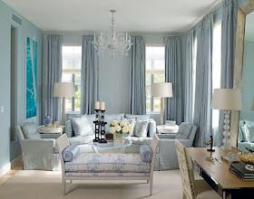 Baby blues in grown up spaces! - The Enchanted Home