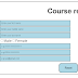 Course Registration Form with Html,Css & JS